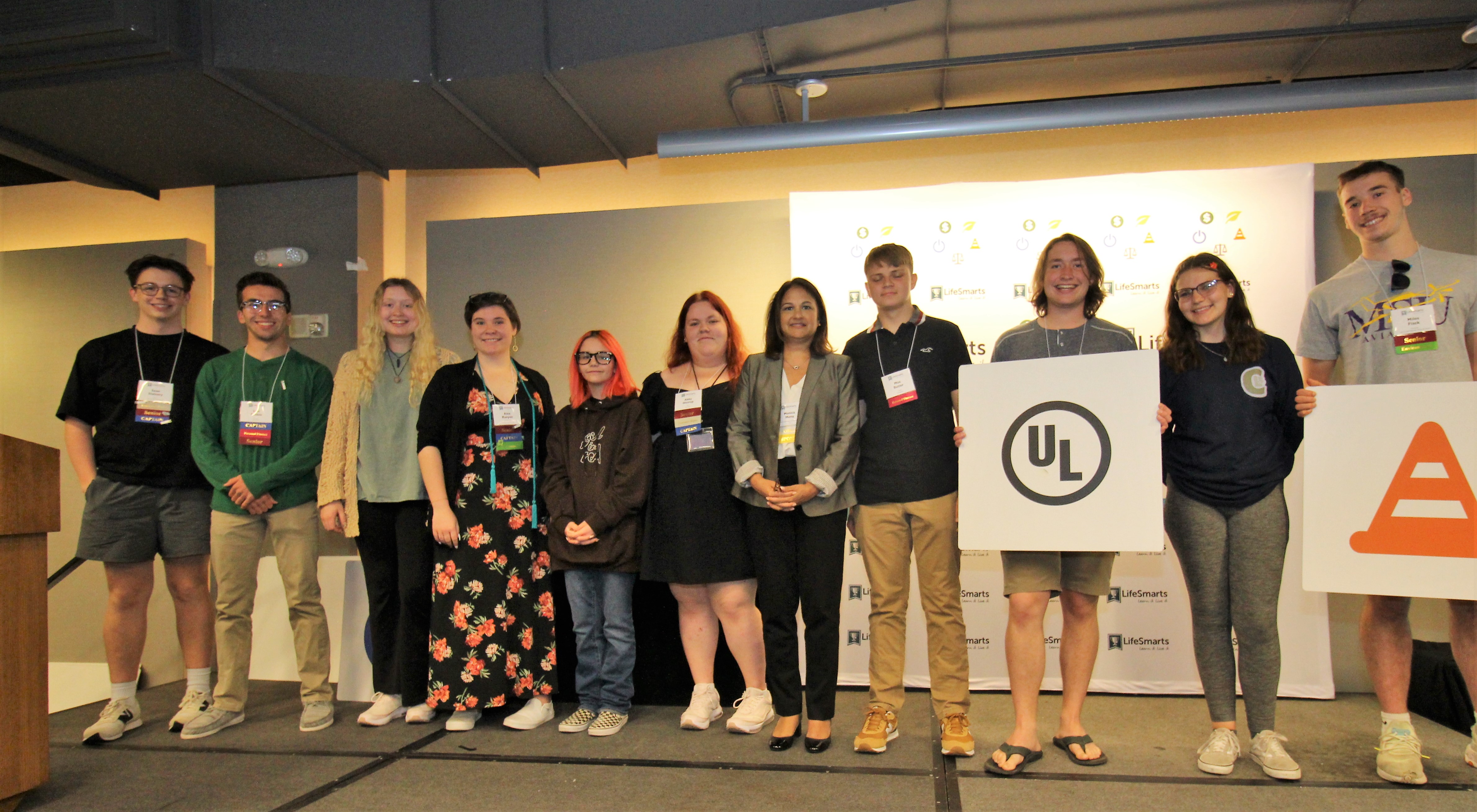 Students at the 2022 National LifeSmarts Championship in Washington D.C. 