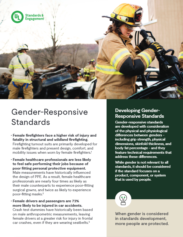 Gender Responsive Standards Flyer