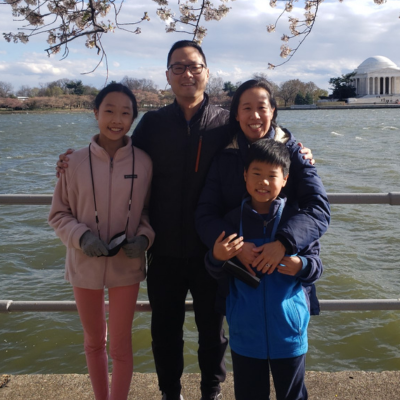 Grace Roh and family