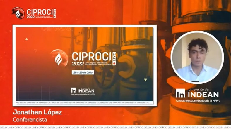 Jonathan Lopez presenting at CIPROCI 2022