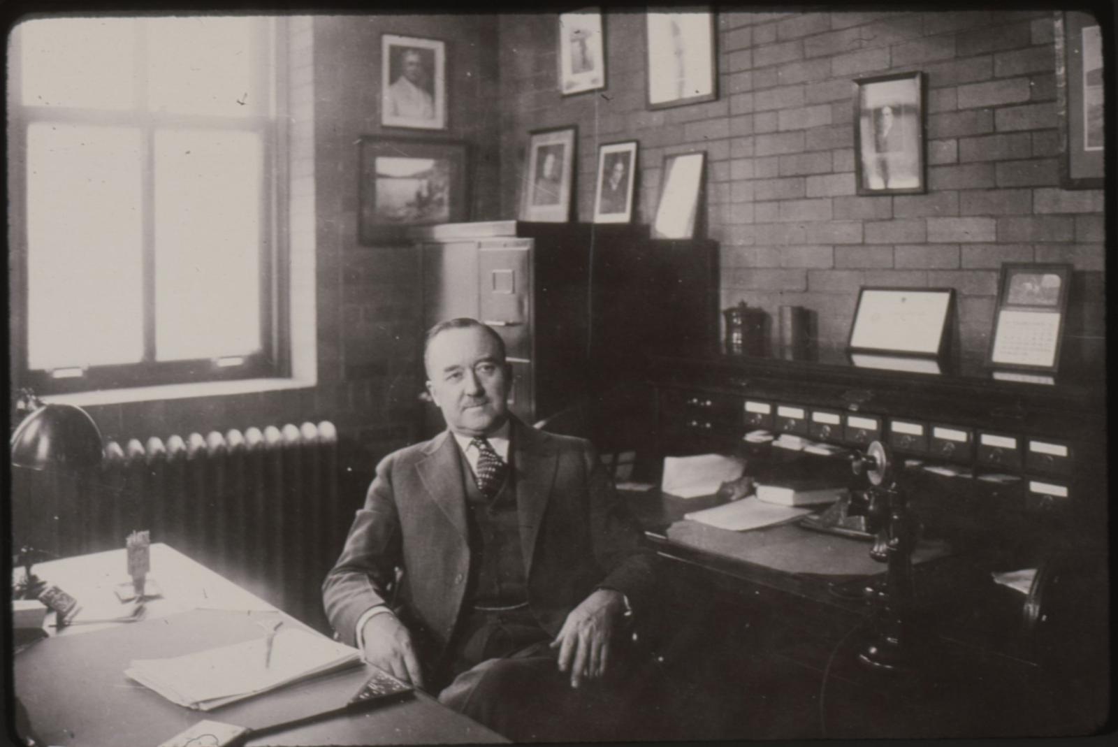 Underwriters Laboratories founder William Henry Merrill Jr. in 1923