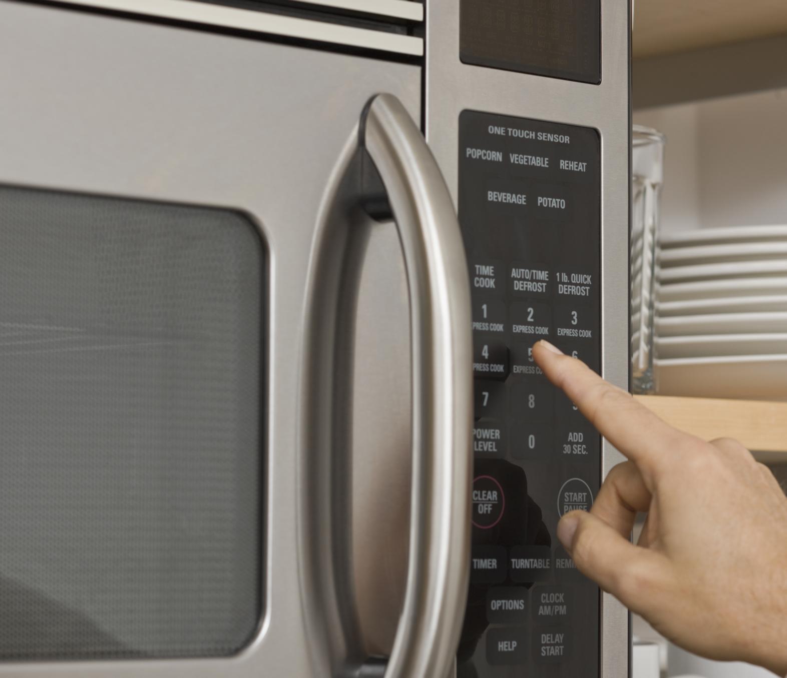 standard microwave oven