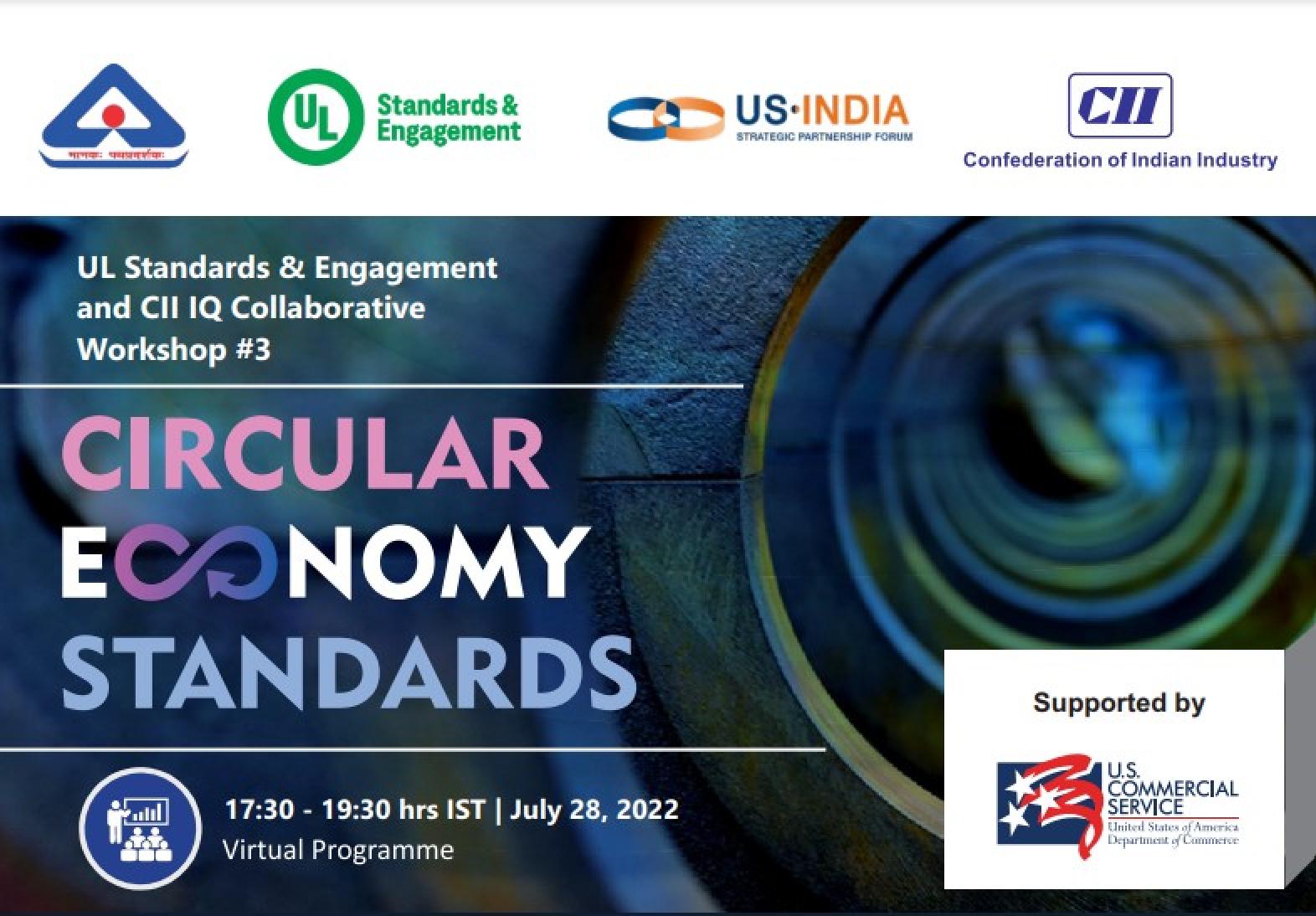 flyer for circular economy webinar