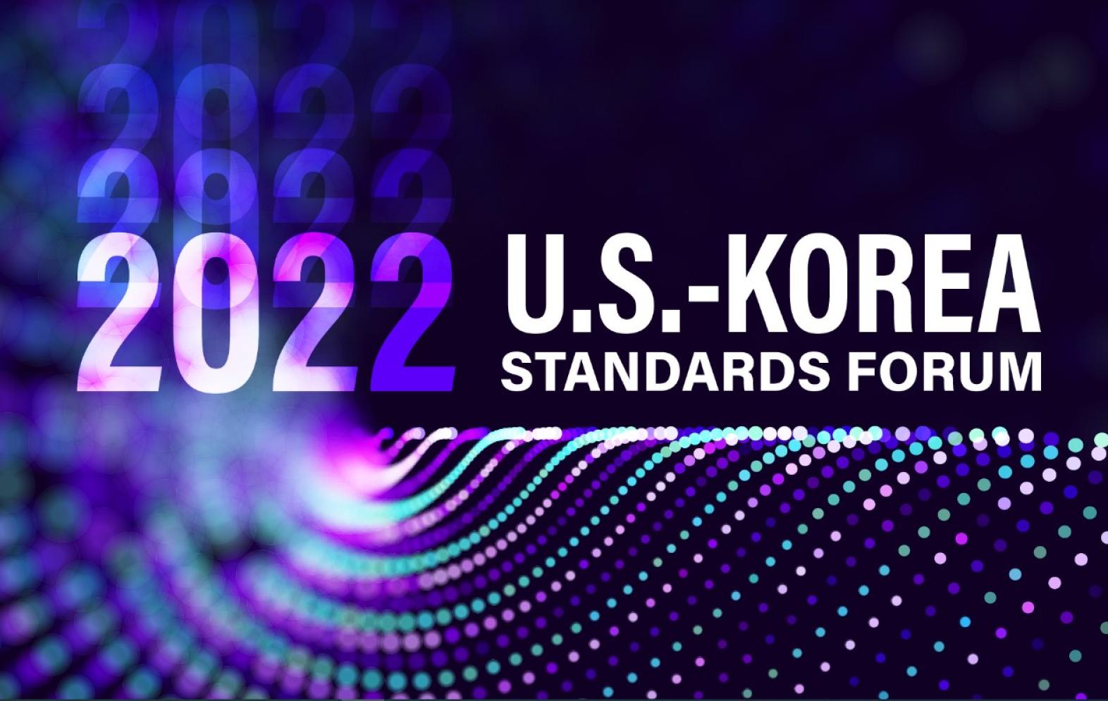 Flyer for US-Korea Standards Forum