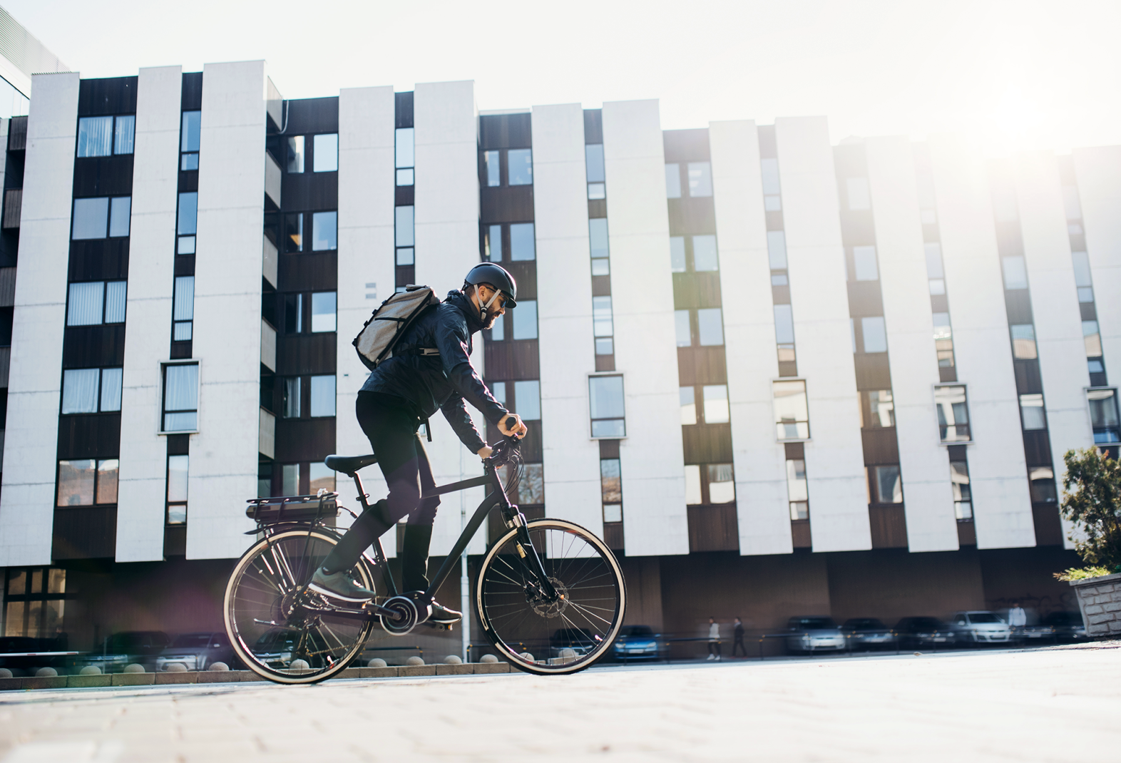 eBike in urban environment