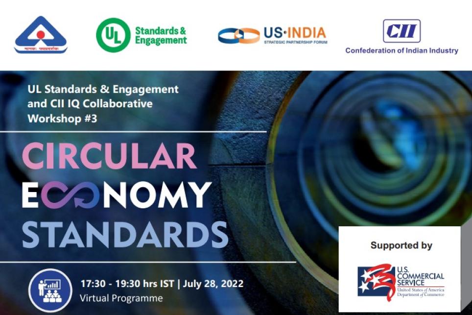 flyer for circular economy webinar