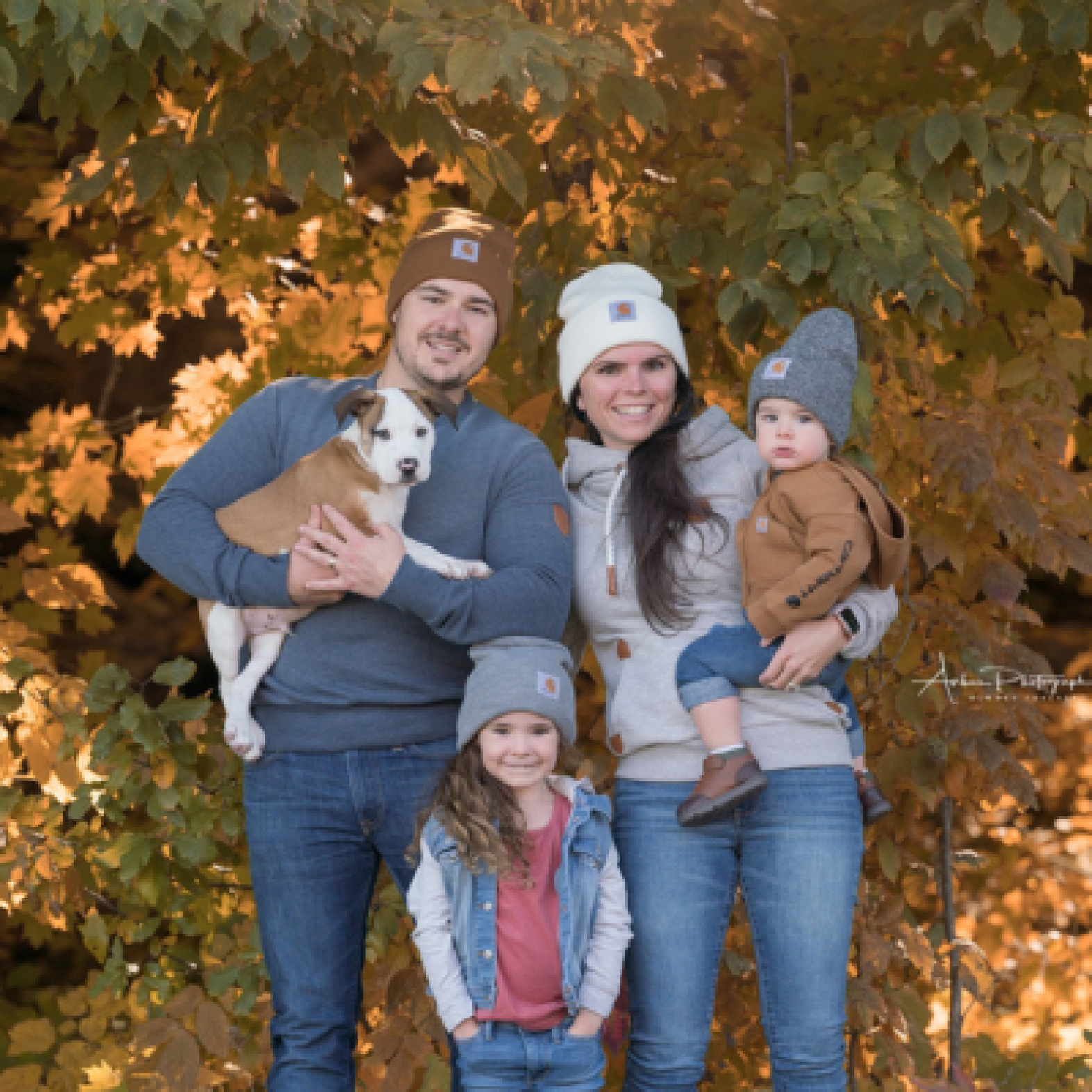 Caitlin D'Onofrio and family 