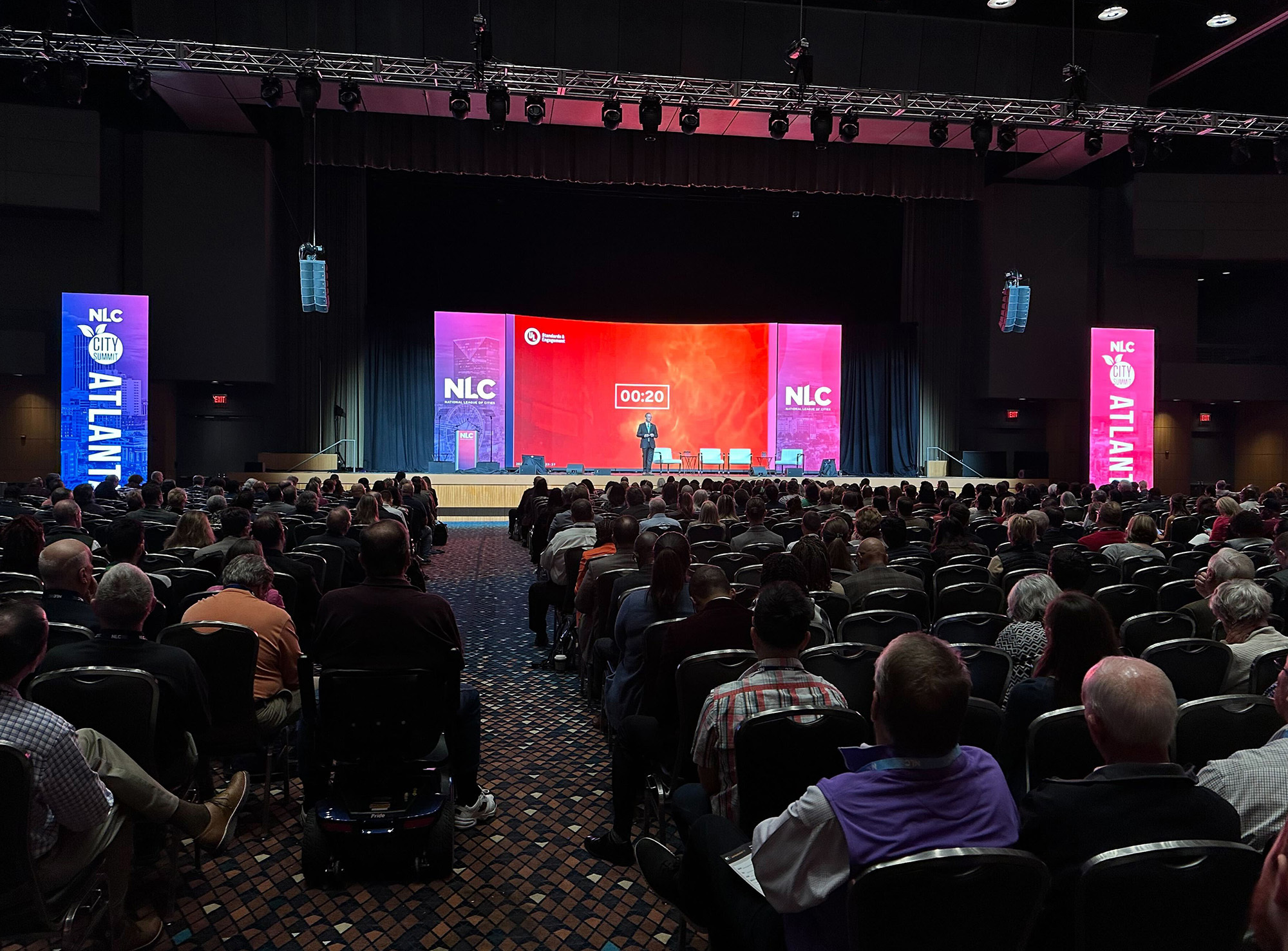 Dr. David Steel speaking at NLC Summit