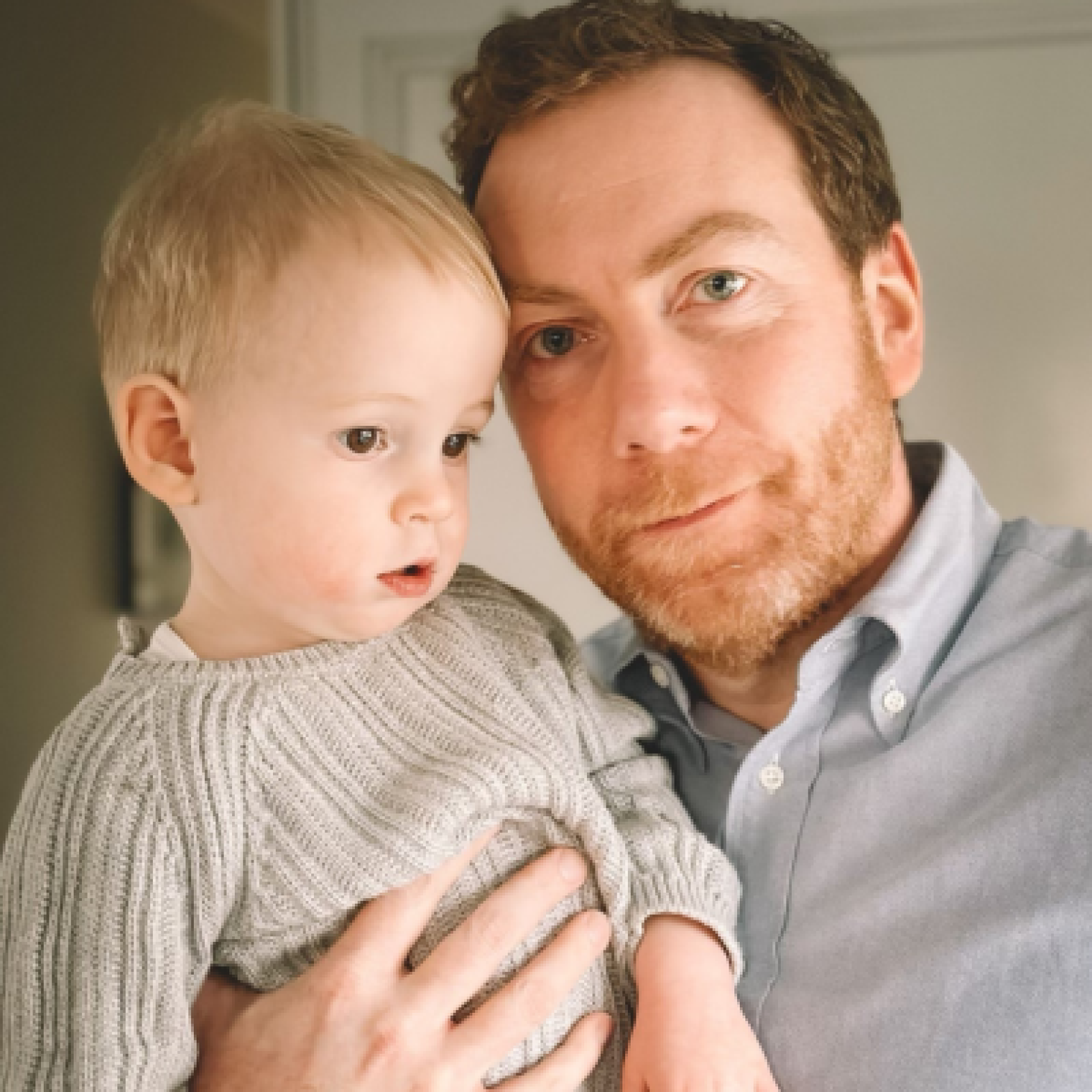 Patrick Wilmot and child 