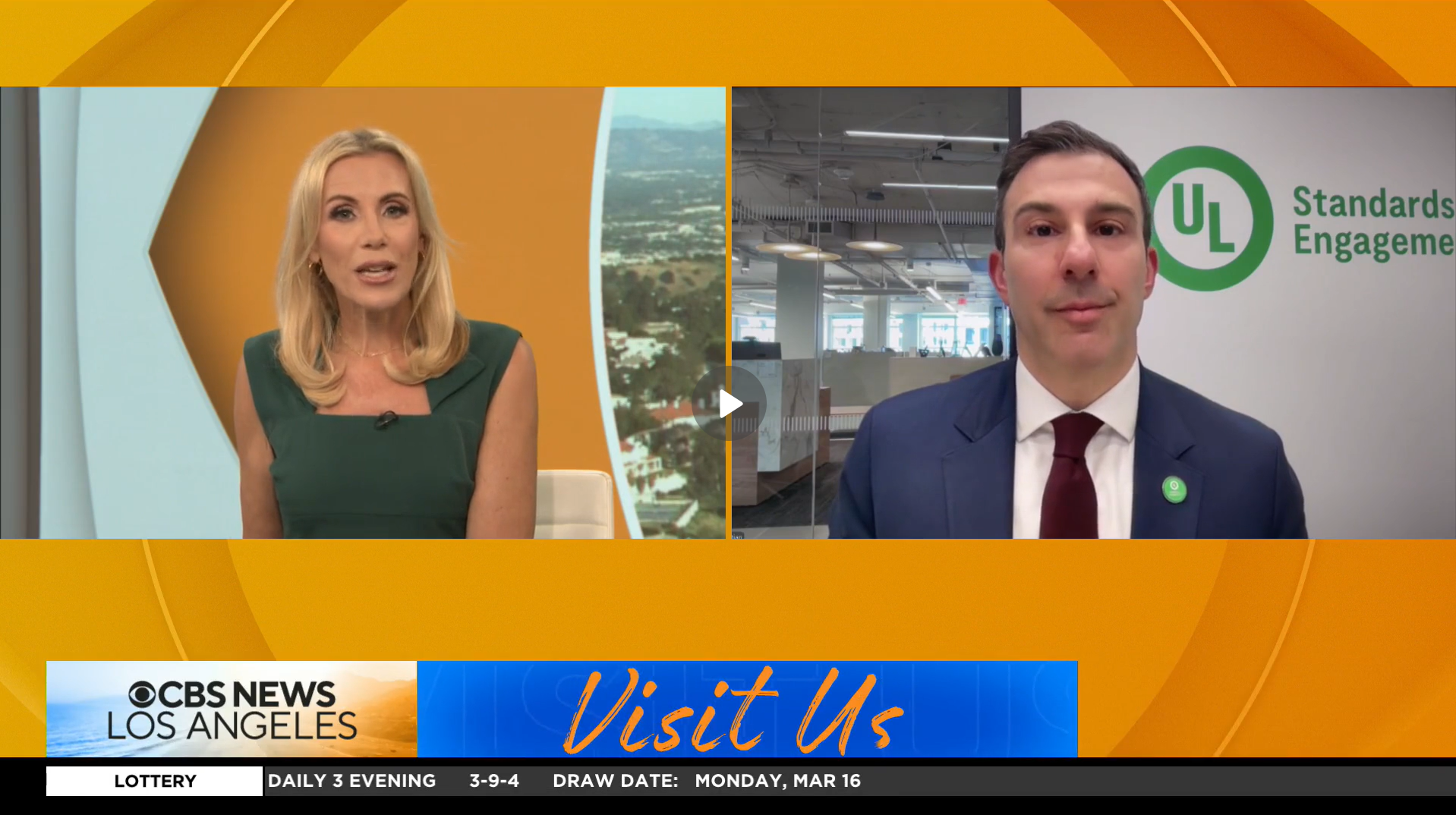 UL Standards & Engagement President and CEO Jeff Marootian recently spoke with Kristine Lazar of CBS News Los Angeles about the fire risks rechargeable devices can present in air travel.